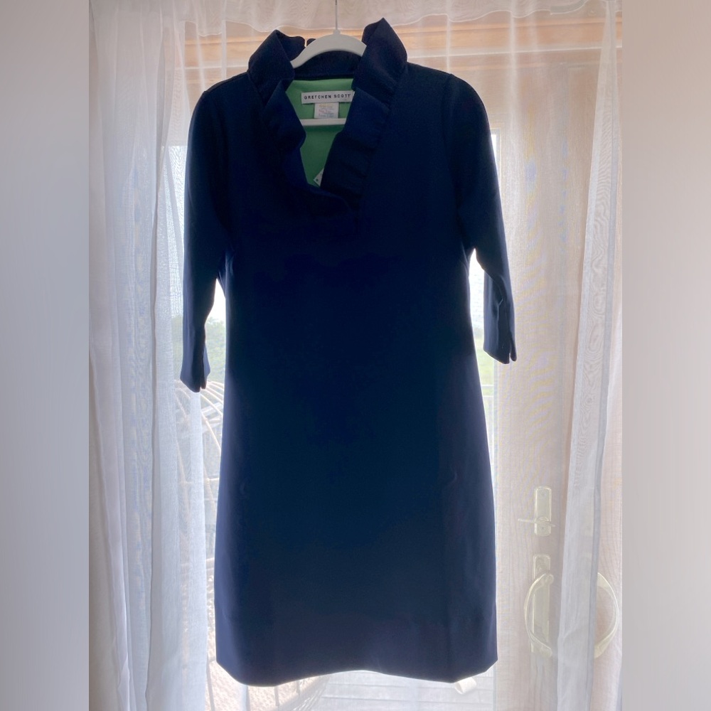 Gretchen Scott Designs Navy Dress